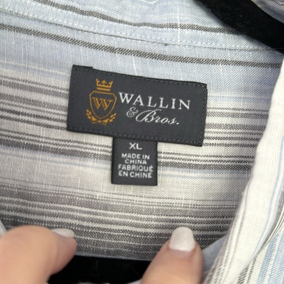 Men’s linen blend shirt size XL - Picture 2 of 4